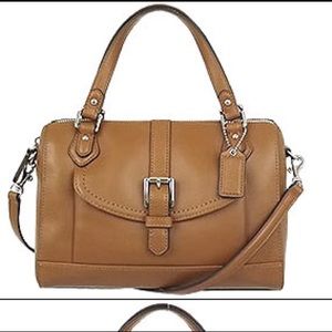COACH CHARLIE JESSA LEATHER MINI SATCHEL